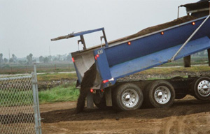 Further photos of wetlands habitat destruction